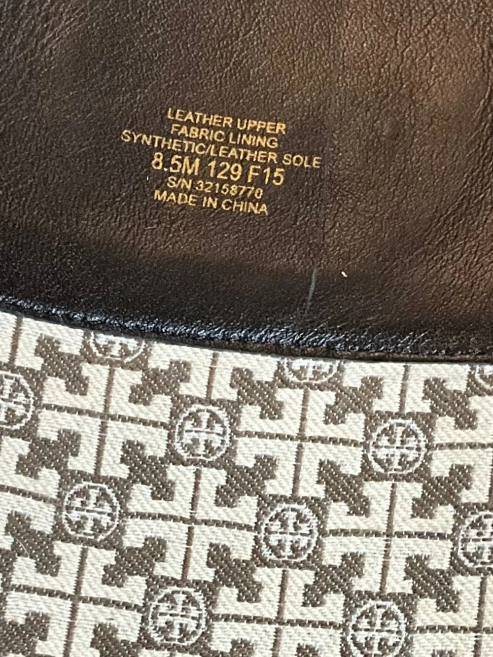 Tory Burch Black Leather Riding Boots